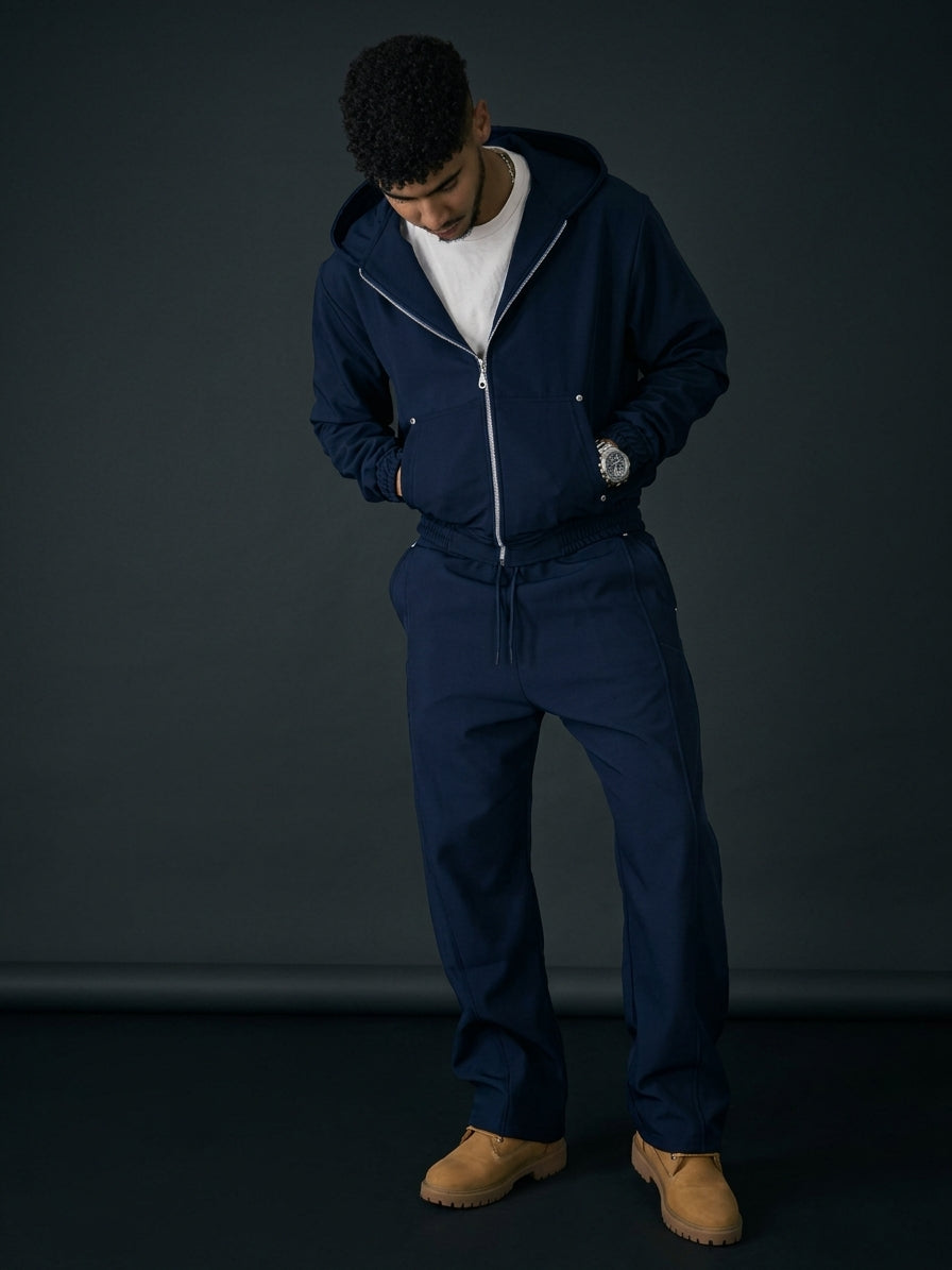 Ensemble scoba Bleu nuit