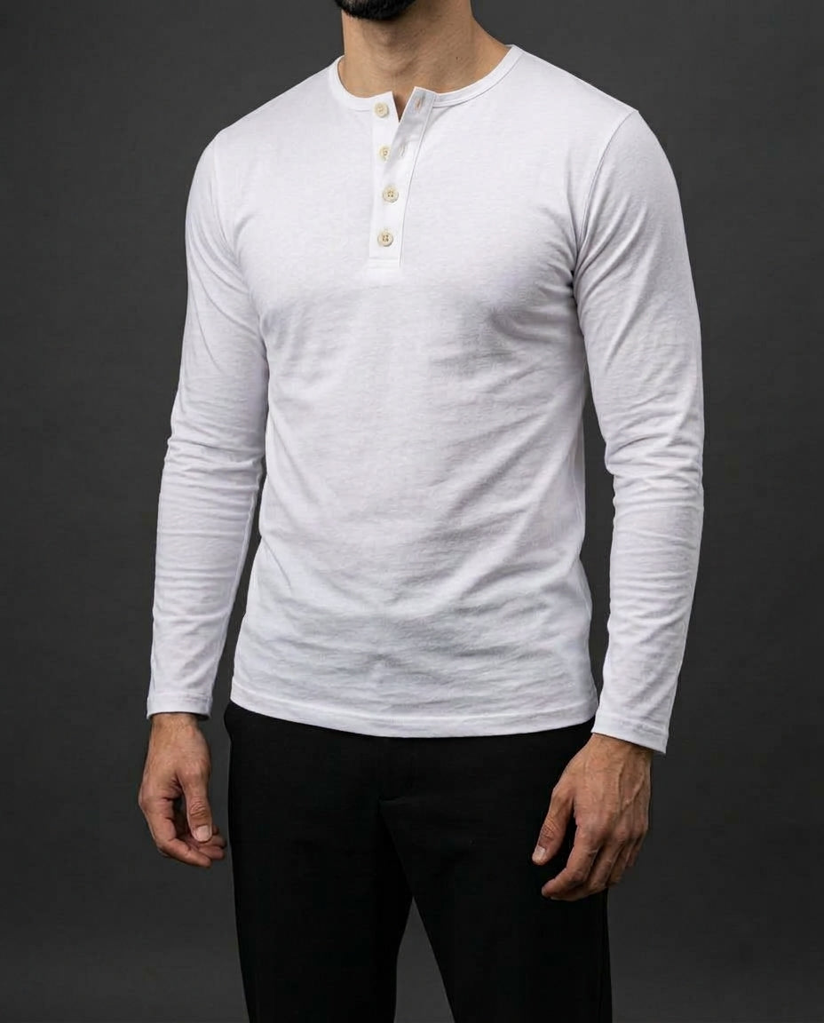 Henley Long Sleeve