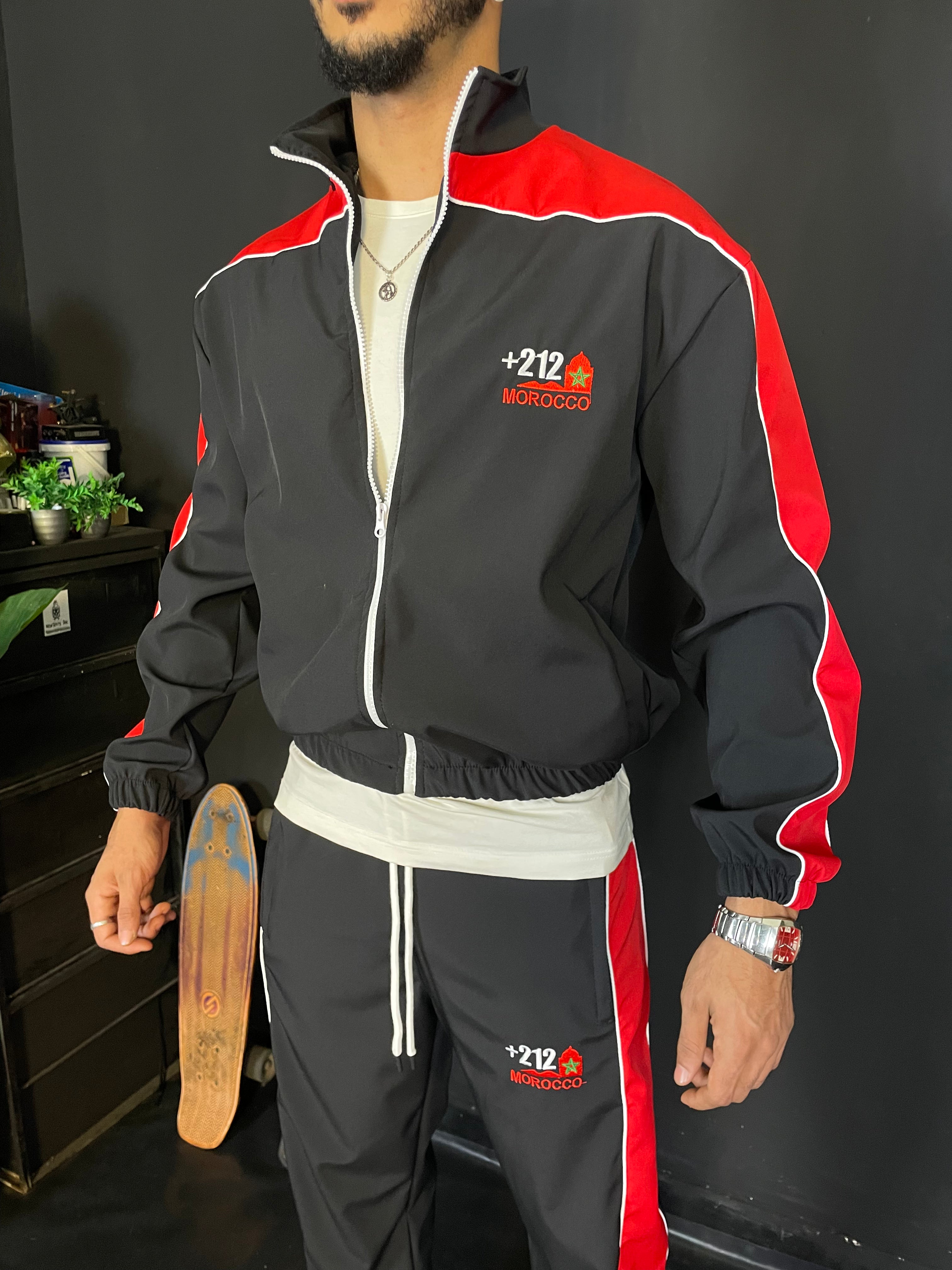 Ensemble sportswear Morocco +212 (special CAN 2025)