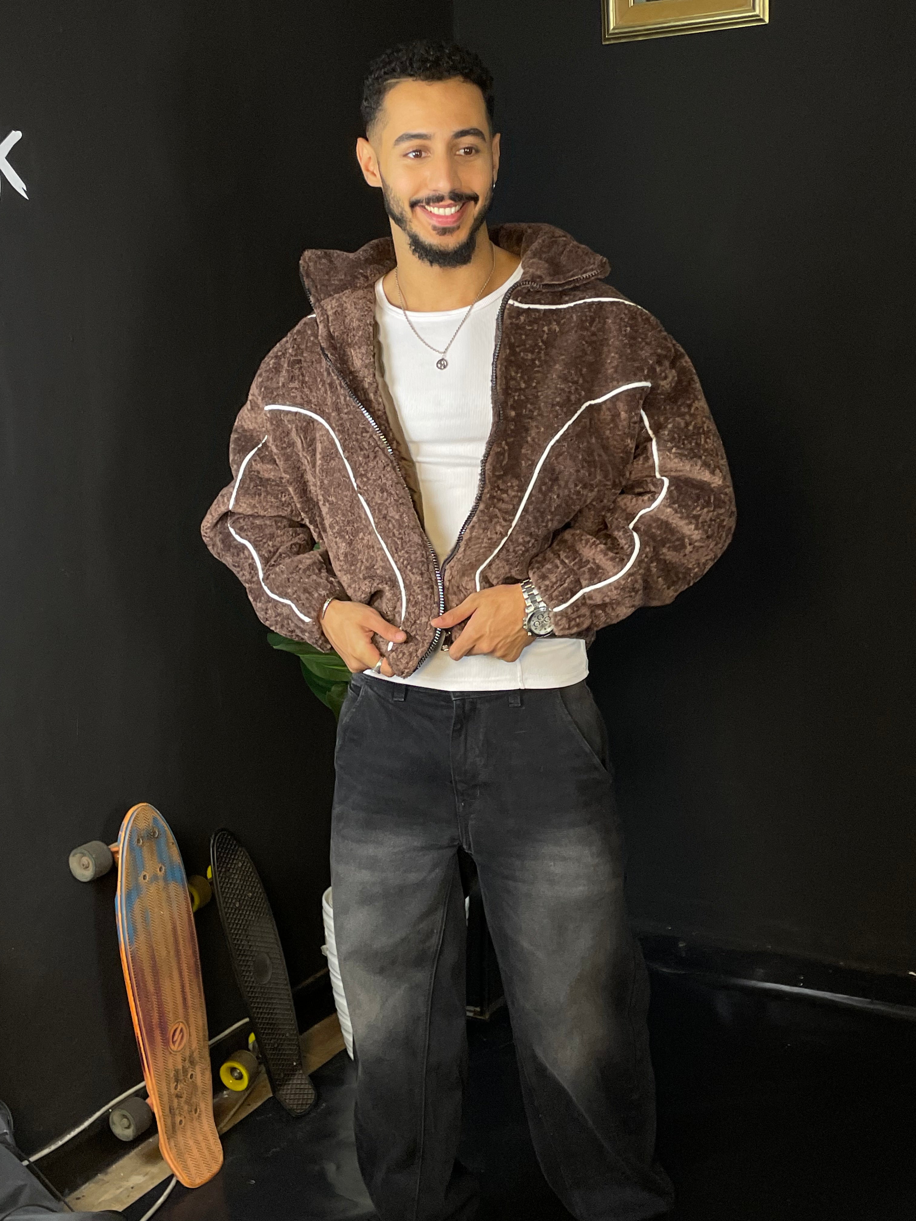 Bomber veste chaude