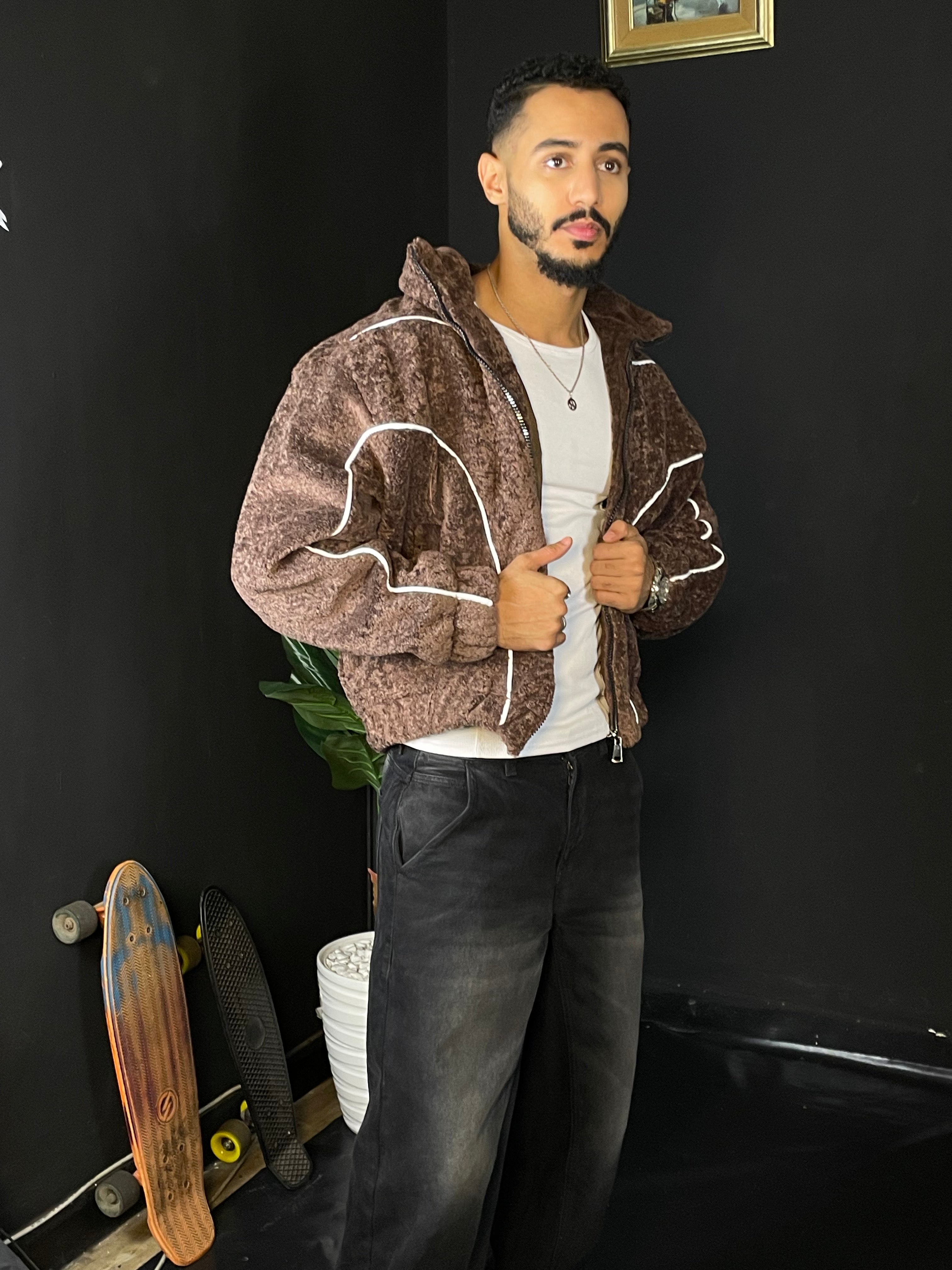 Bomber veste chaude