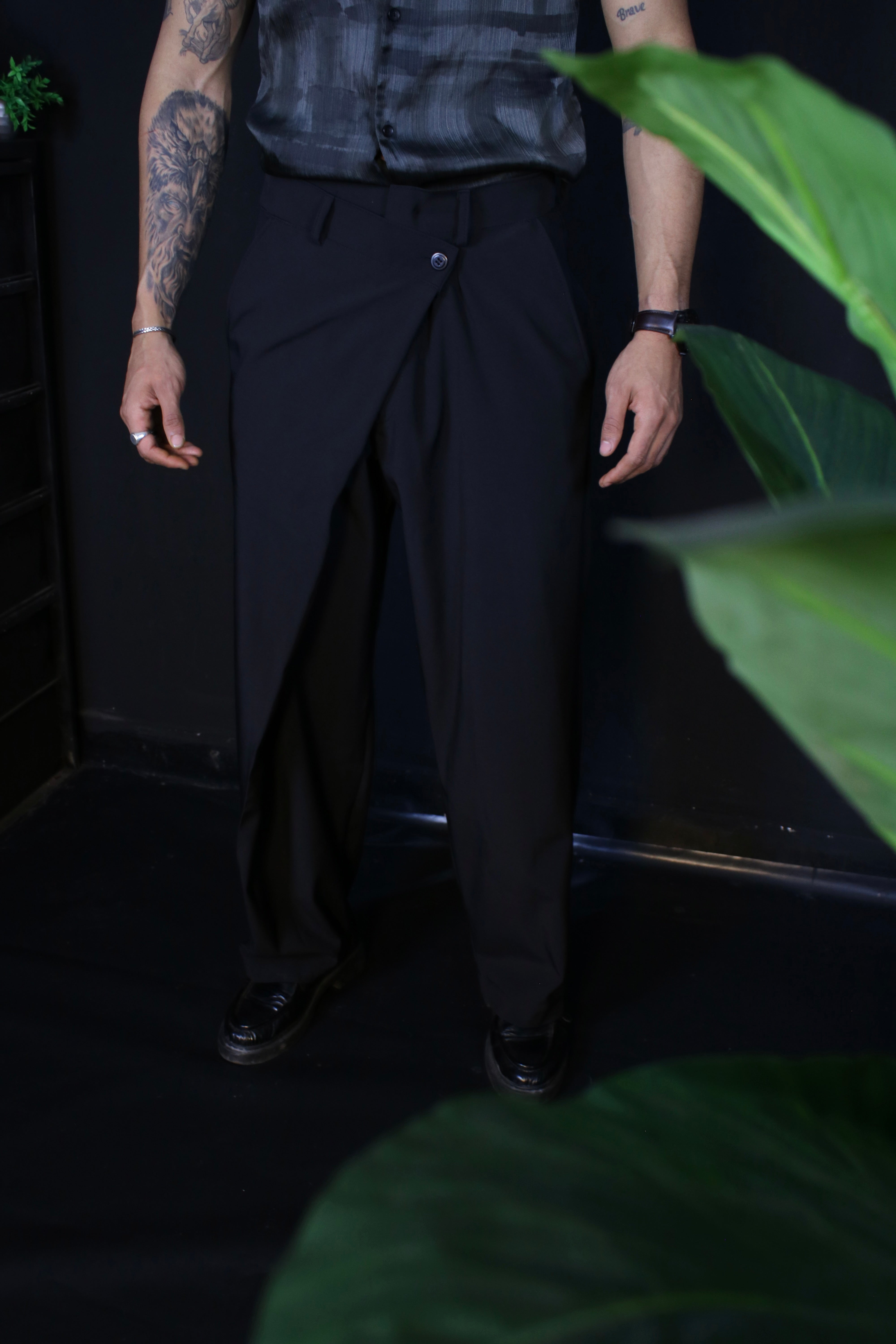 Pantalon oversize WRAPPED