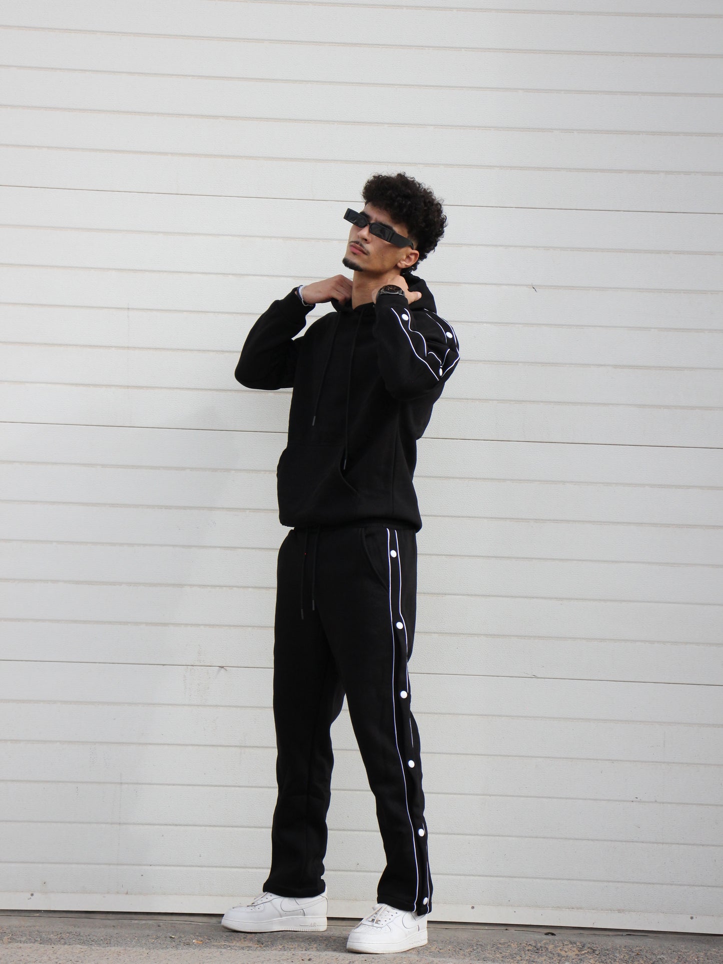 Ensemble oversize blanc et noir