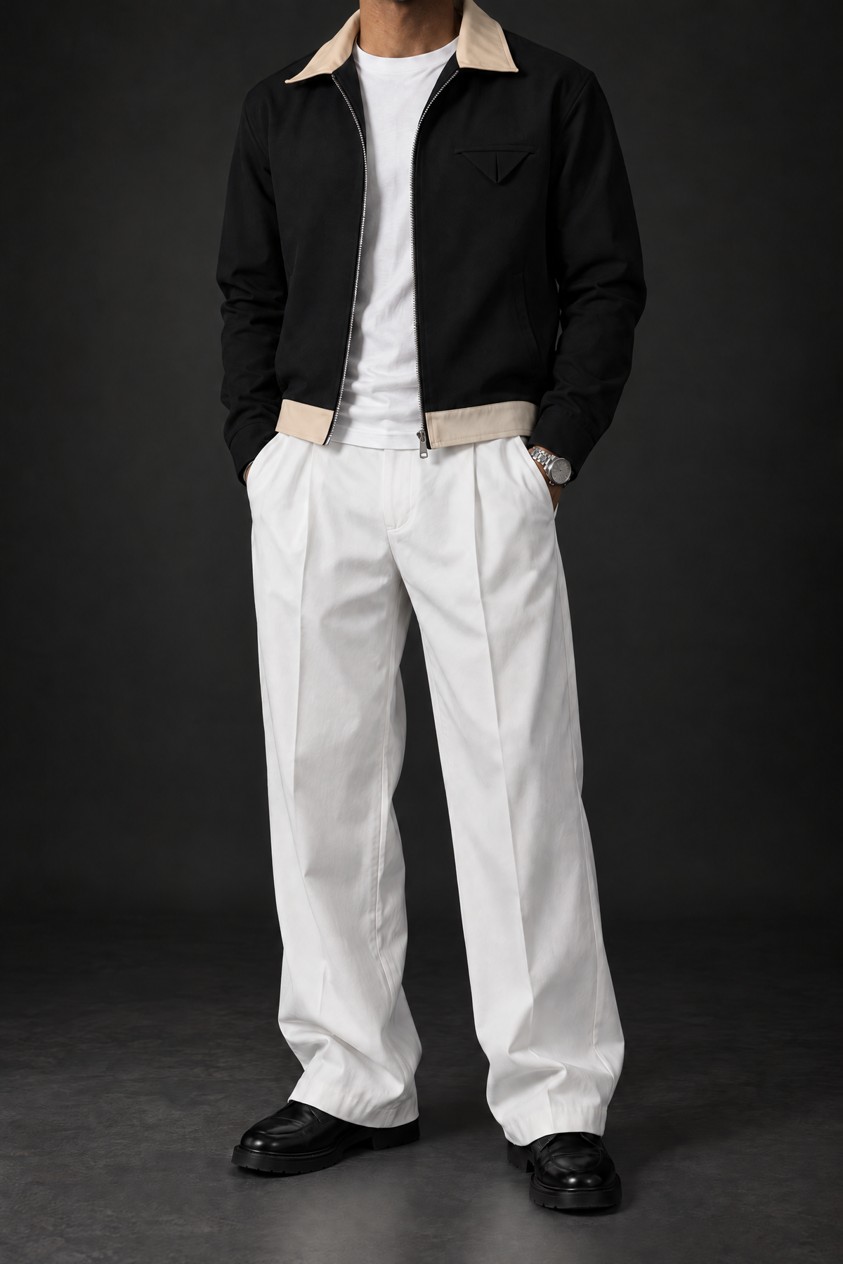 Veste Metro & pantalon classe oversize