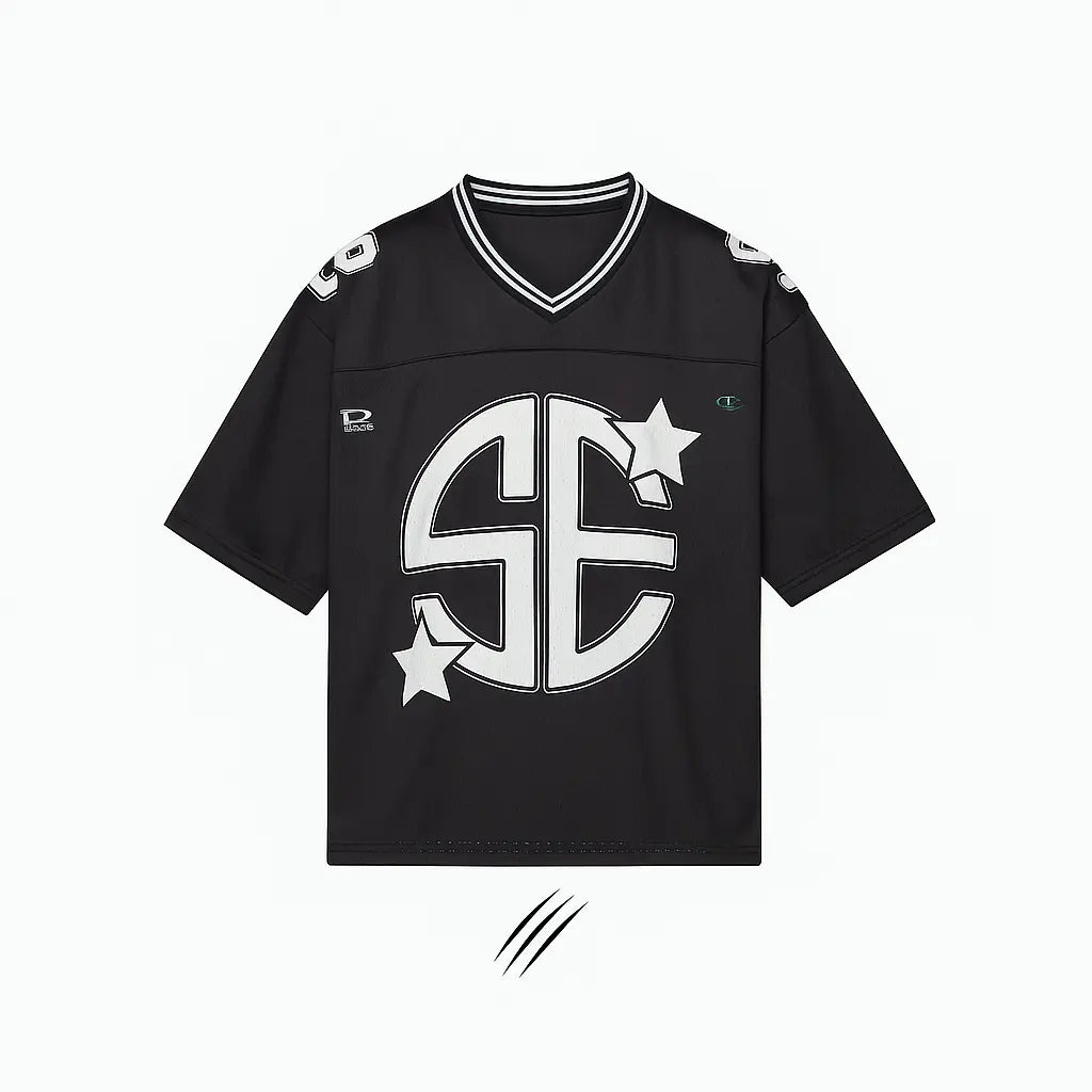 T shirt rITALIA BLACK CROPPED