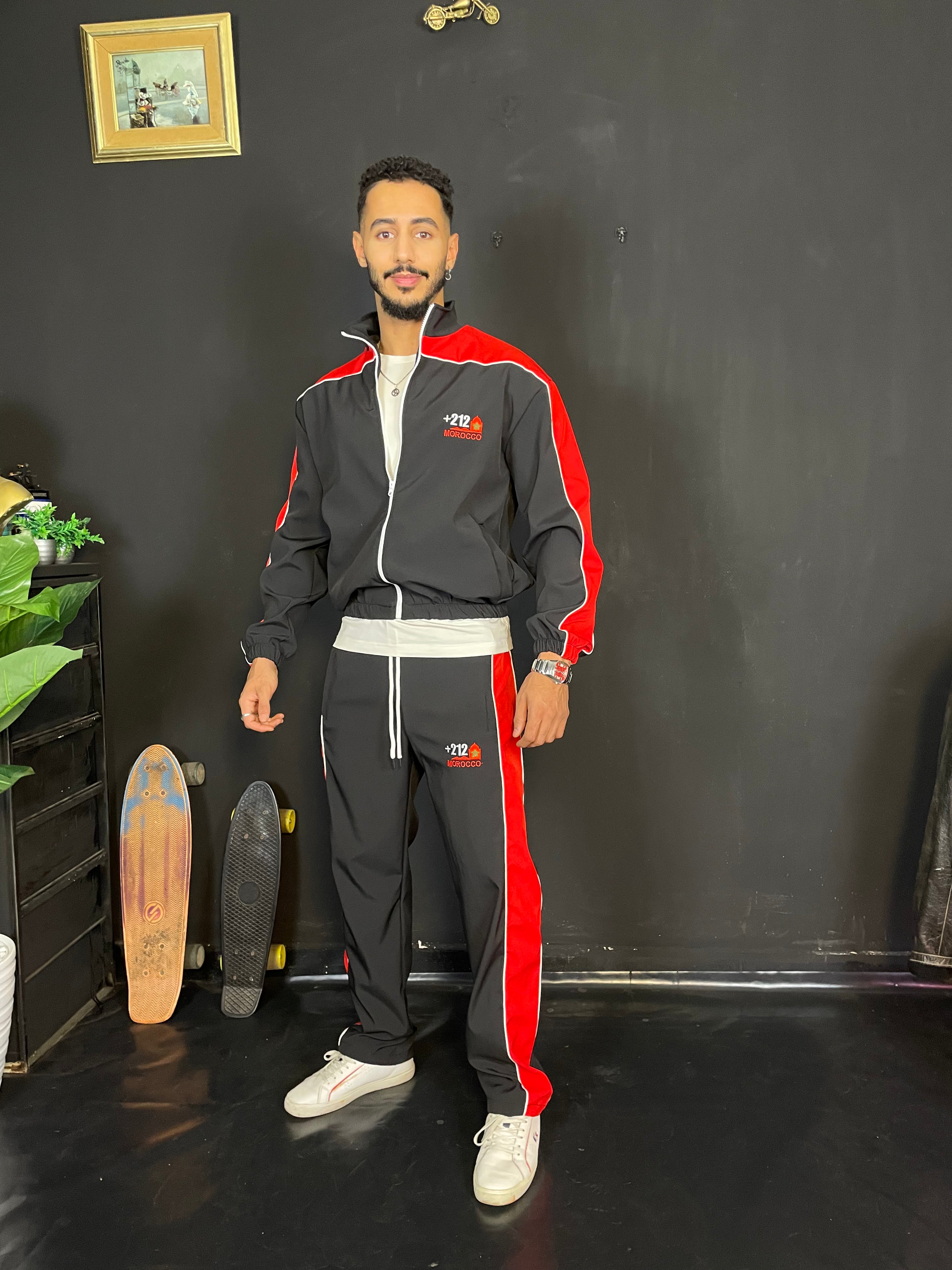 Ensemble sportswear Morocco +212 (special CAN 2025)