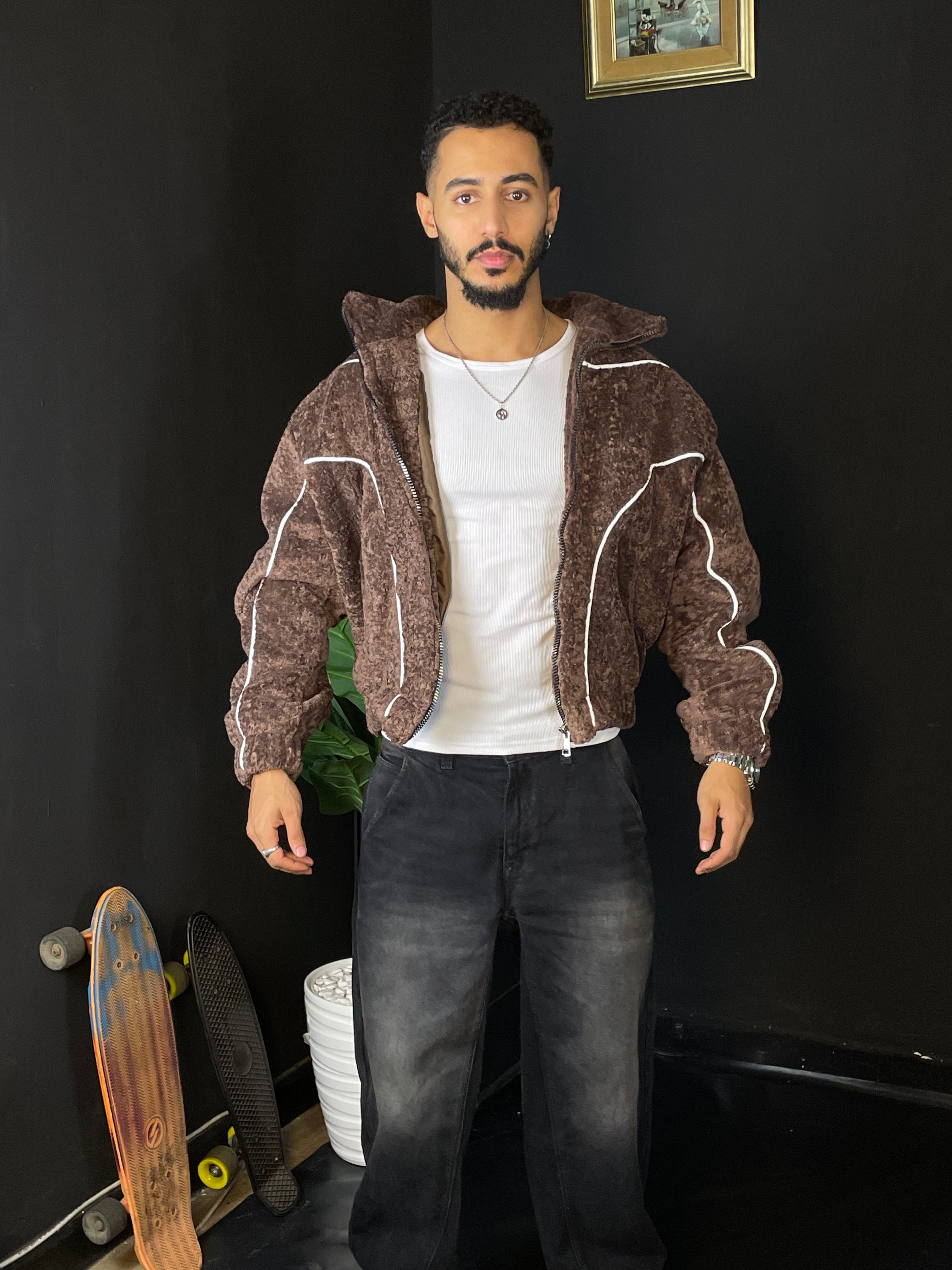 Bomber veste chaude
