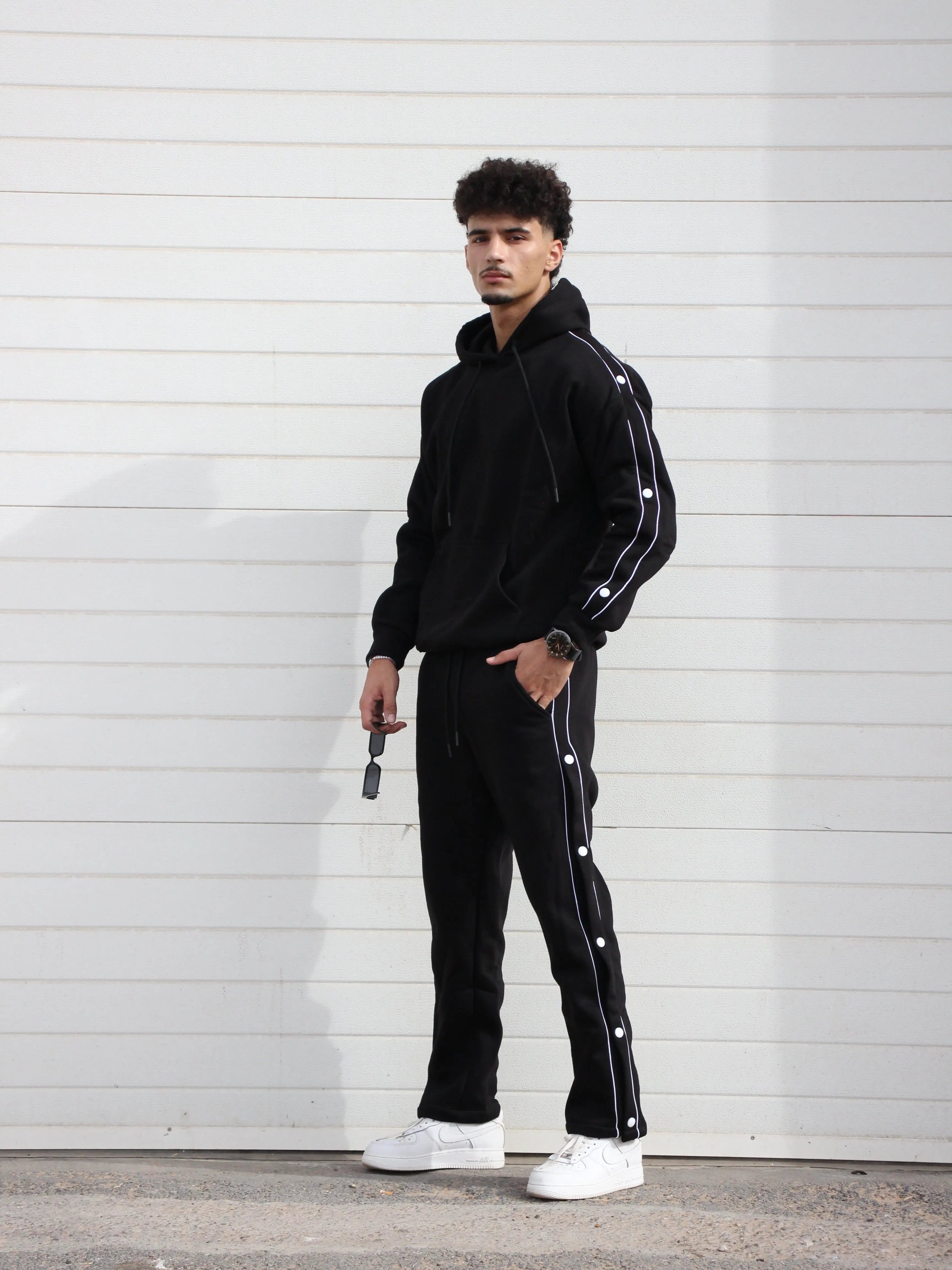 Ensemble oversize blanc et noir